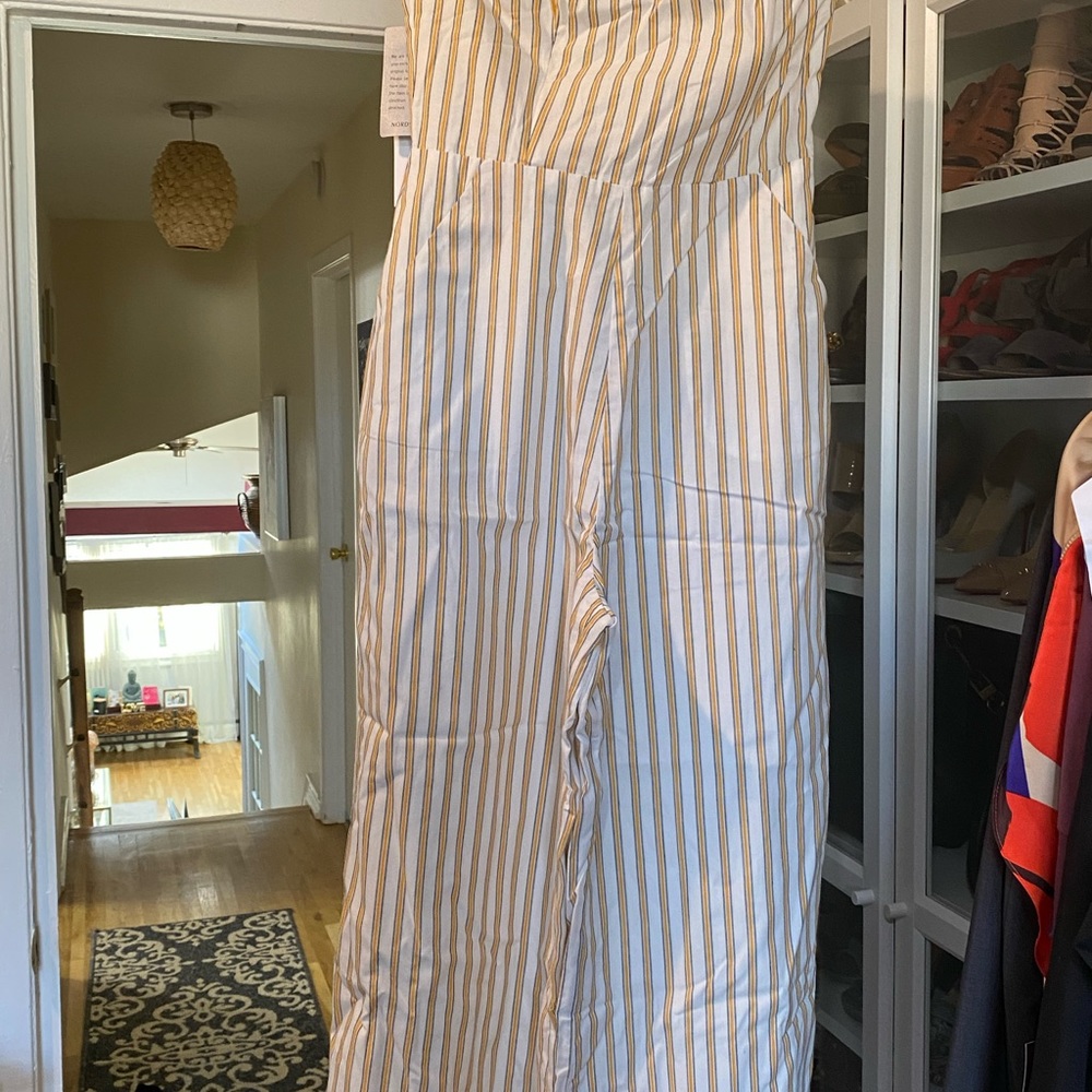 Jumpsuit with corset back